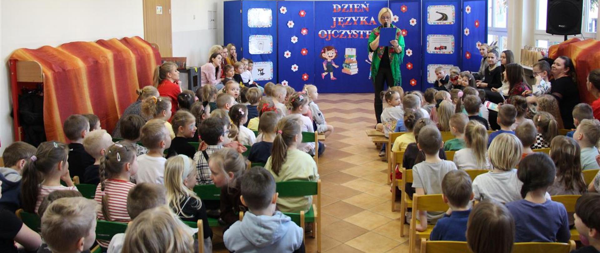 Na zdjęciu dzieci z przedszkola Wesoły Smyk