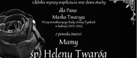 Nekrolog śp. Heleny Twaróg