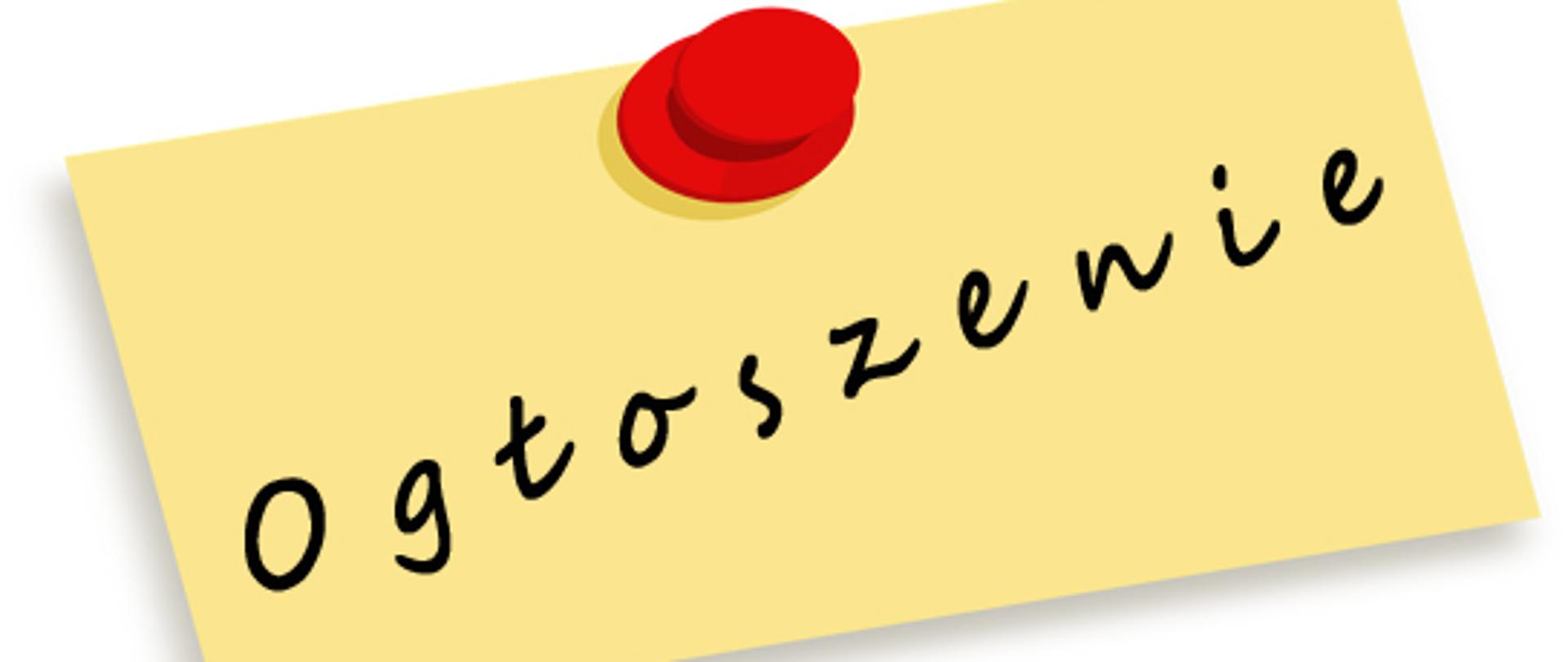 Ogłoszenie
