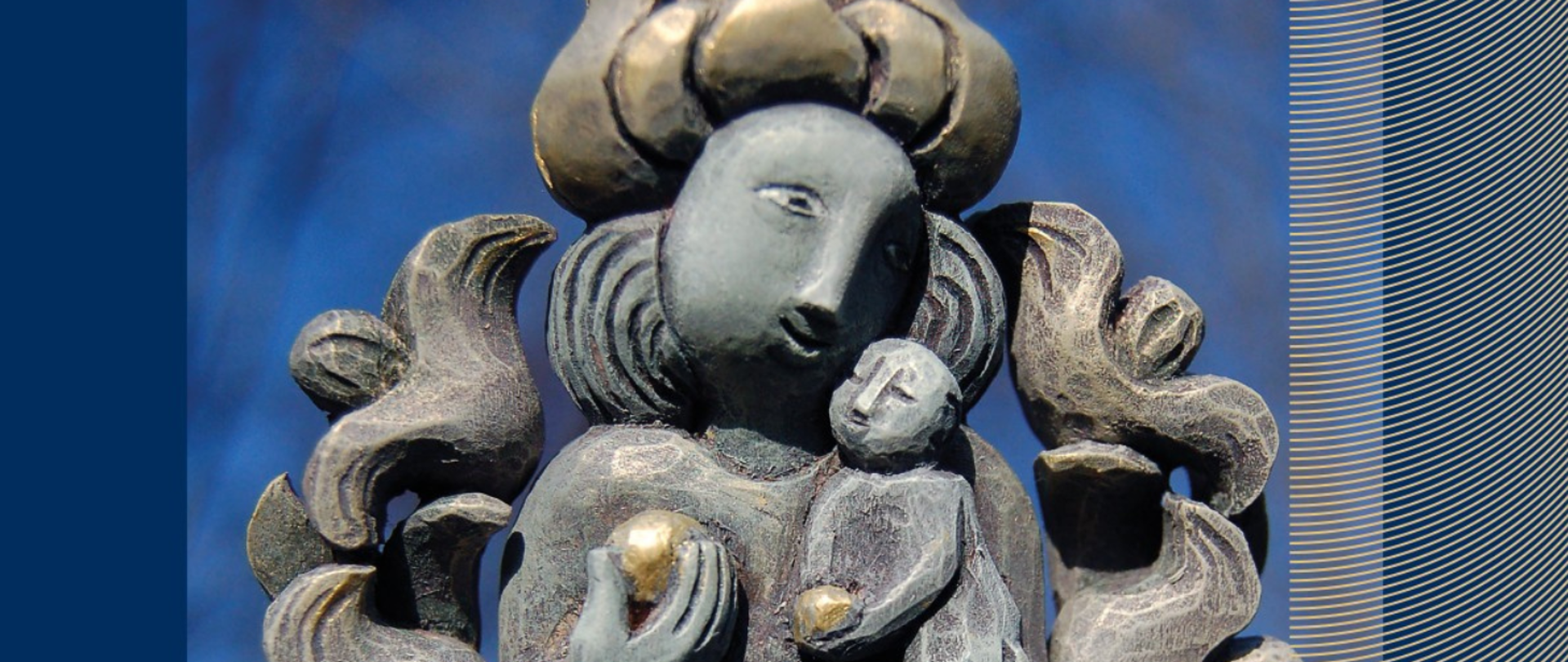 Figura przedstawiająca Maryje z Jezusem