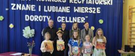  IX Gminny Konkurs Recytatorski "Znane i lubiane wiersze Doroty Gellner w Pobyłkowie Dużym"