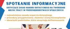 Spotkanie informacyjne dot. tworzenia miejsc pracy w Przedsiębiorstwach Społecznych
