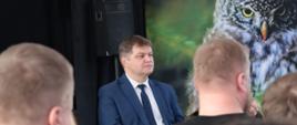 Wśród uczestników spotkania jest także Starosta Hajnowski Andrzej Skiepko