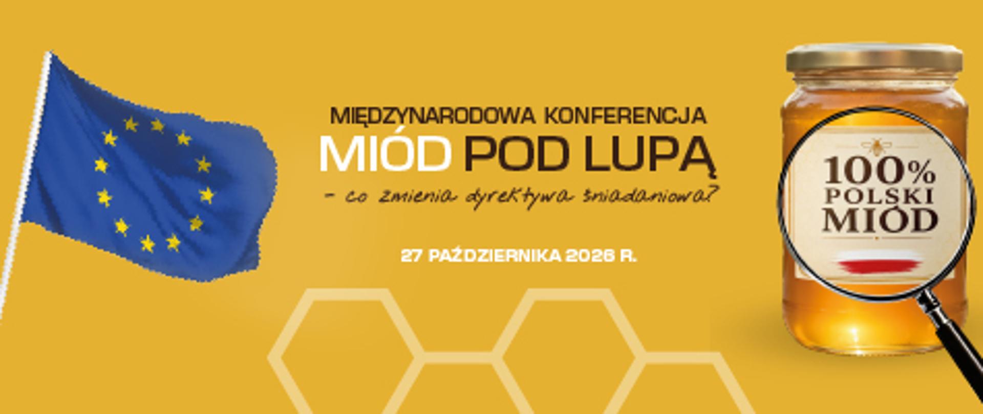 „Miód pod lupą” – zapraszamy na międzynarodową konferencję o przyszłości polskiego miodu