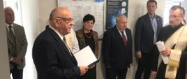 Do zebranych przemawia Dyrektor SP ZOZ w Hajnówce