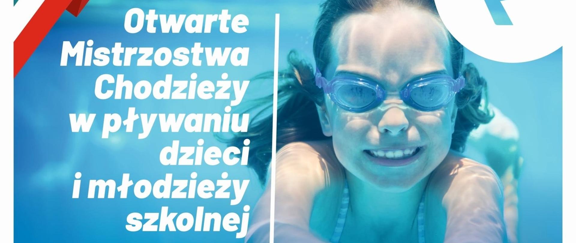 plakat mistrzostwa w pływaniu 