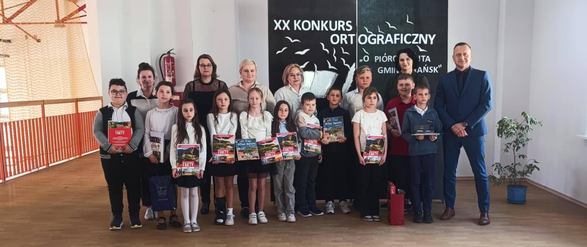 XX Międzyszkolny Konkurs Ortograficzny „O Pióro Wójta Gminy Brańsk”