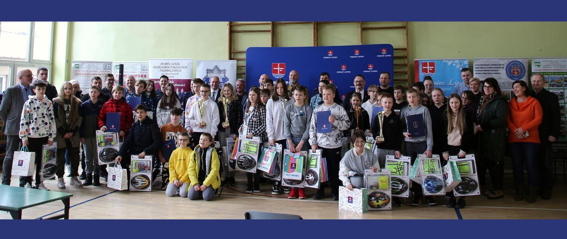 Wszyscy uczestnicy Turnieju Bezpieczeństwa w Ruchu Drogowym 2023 w Lipsku