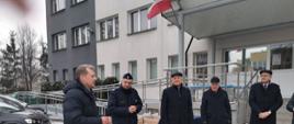 Członkowie delegacji składają życzenia