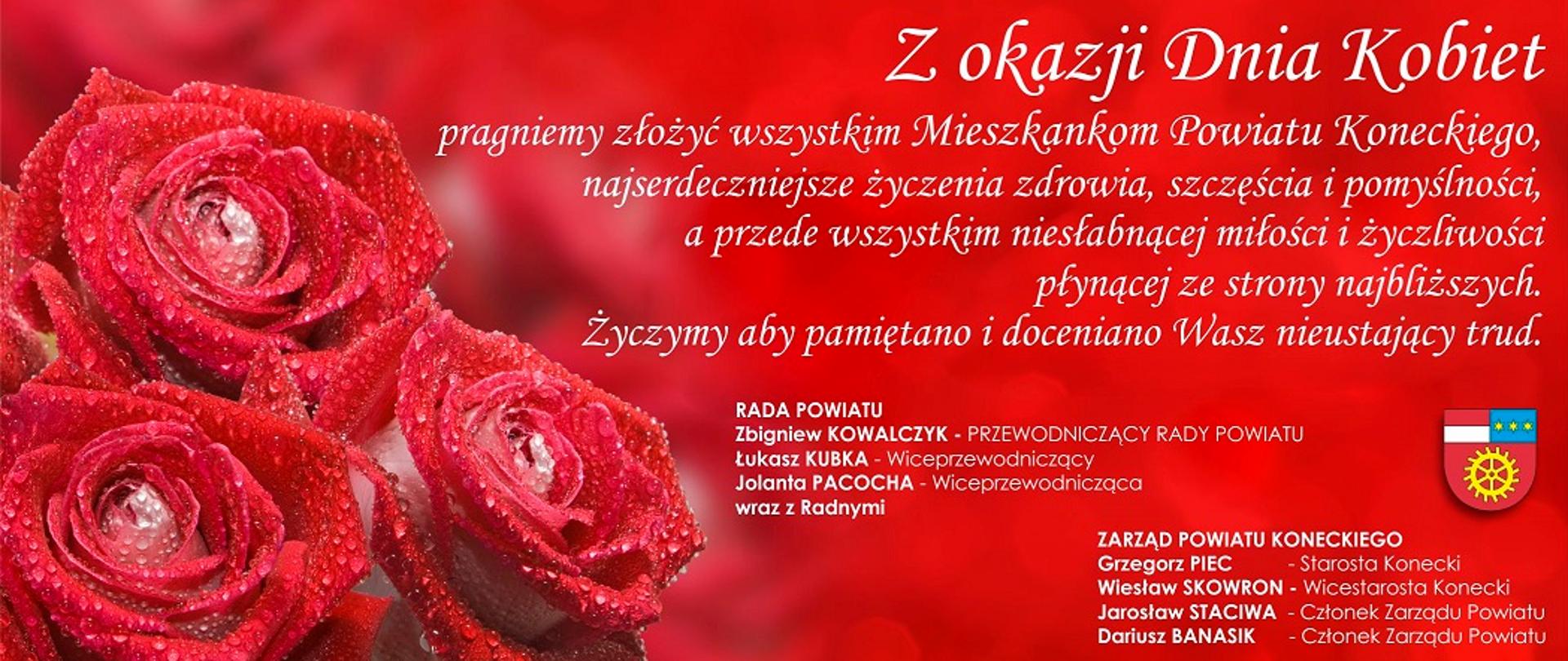 Życzenia na Dzień Kobiet
