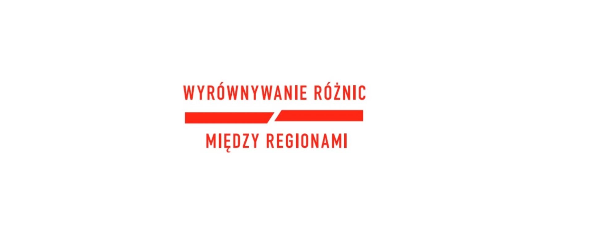 Logo Wyrównywanie różnic między regionami