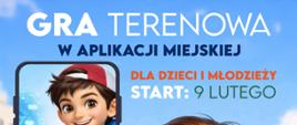 Gra terenowa w aplikacji miejskiej