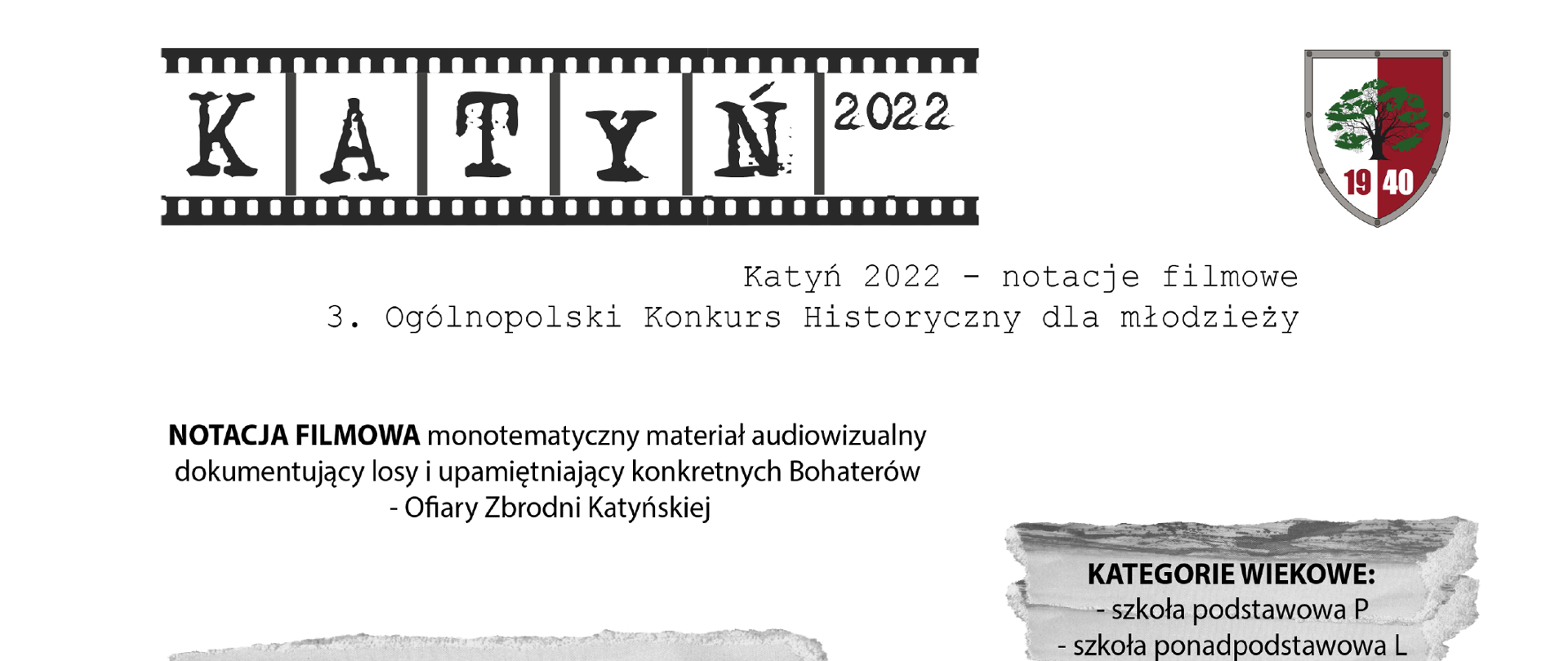 Grafika promująca 3. Ogólnopolski Konkurs Historyczny dla młodzieży