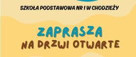 plakat drzwi otwarte w SP1