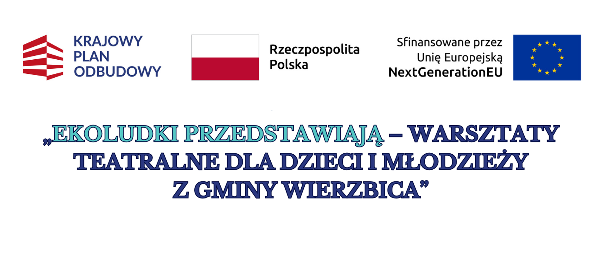 baner informacyjny dot realizacji projektu