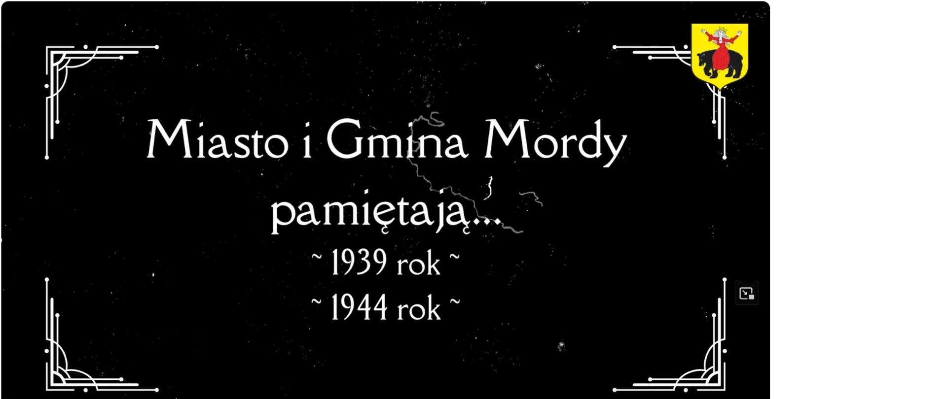 80. rocznica wybuchu powstania warszawskiego i 85. rocznica wybuchu II wojny światowej - Mordy 2024