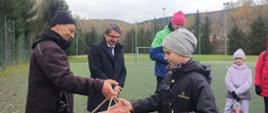 Turniej kręgli fińskich - wręczenie nagród