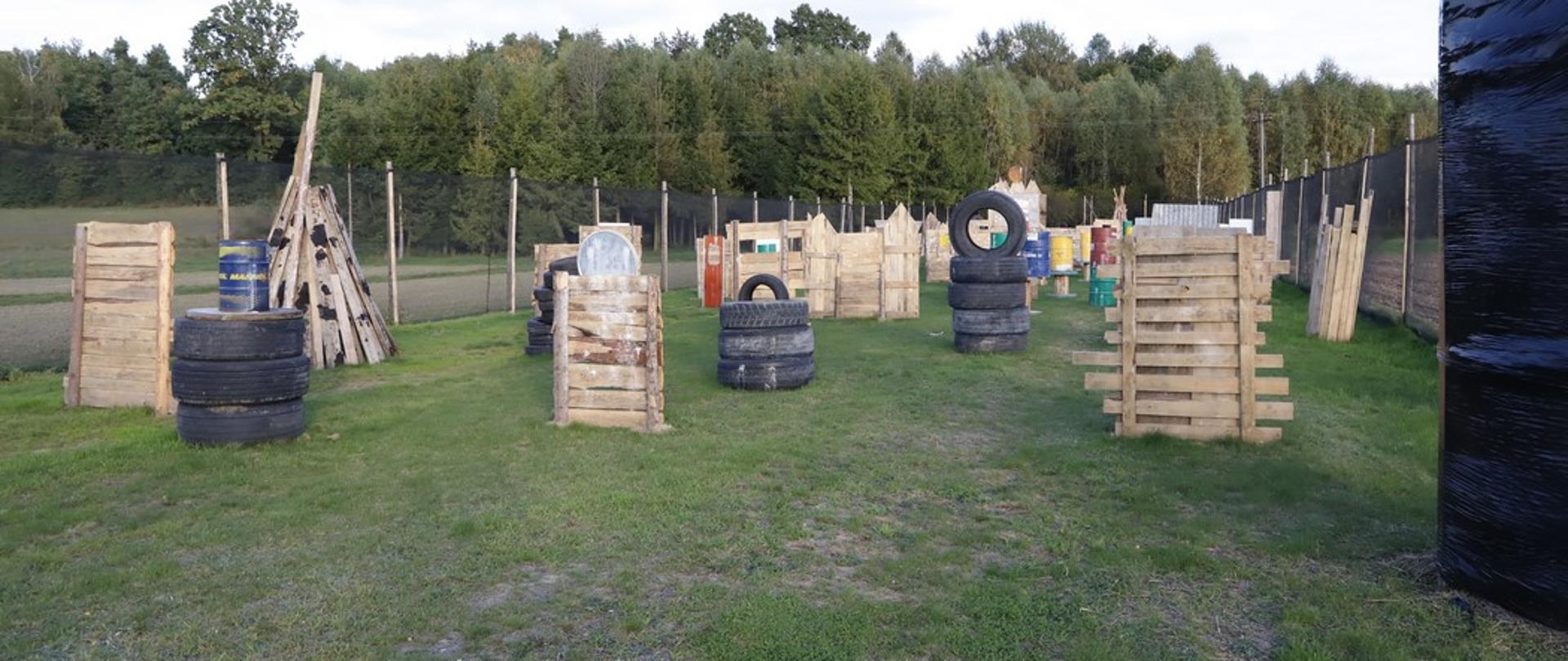 Strzelnica do paintball w Stanowiskach