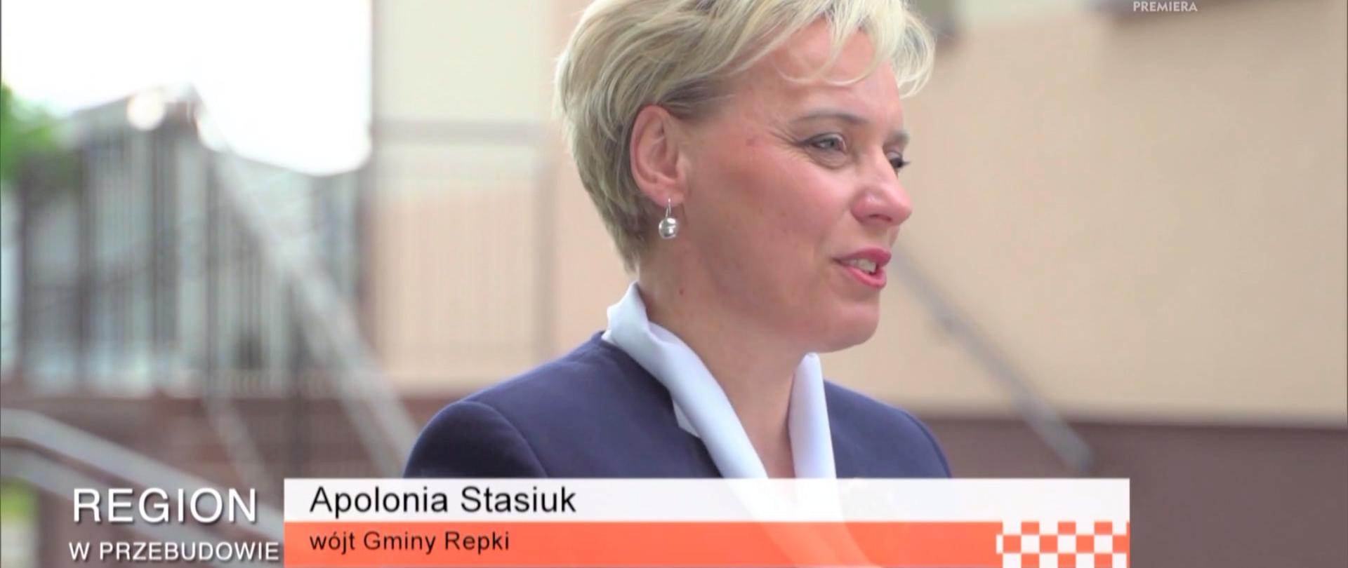 Wywiad z Wójtem Gminy Repki Apolonią Stasiuk