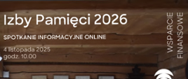Izby Pamięci 2026