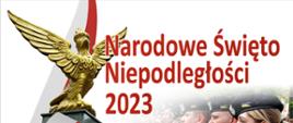 plakat na Narodowe Święto Niepodległości 2023 w Świebodzinie
