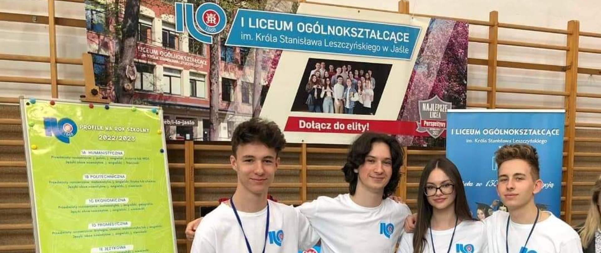 Nasi uczniowie podczas Giełdy Zawodów