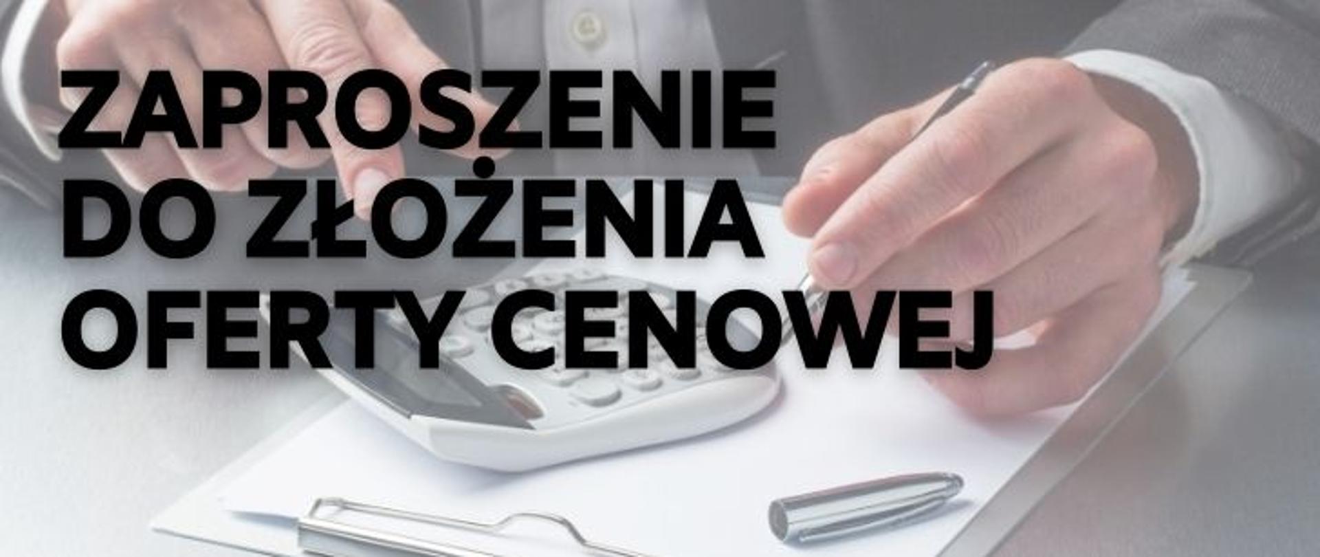 logo dot. zaproszenia do złożenia oferty cenowej