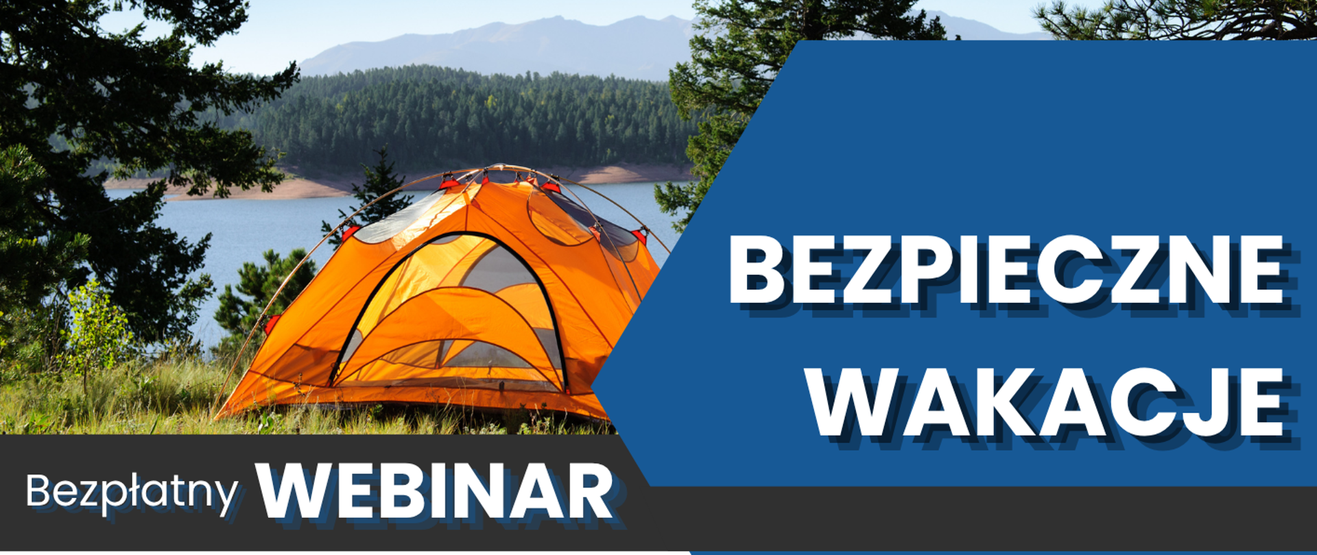 Plakat - bezpieczne wakacje