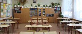 Sala języka angielskiego przed remontem