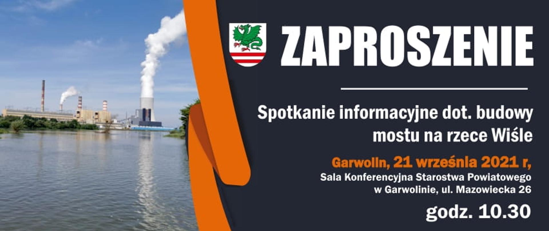 Spotkanie informacyjne dot. budowy mostu na rzece Wiśle