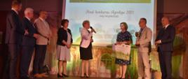 Wręczenie nagrody w Mszczonowie na gali podsumowującej konkurs AGROLIGA 2021