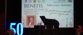 Benefis Michała Skiepko- scena