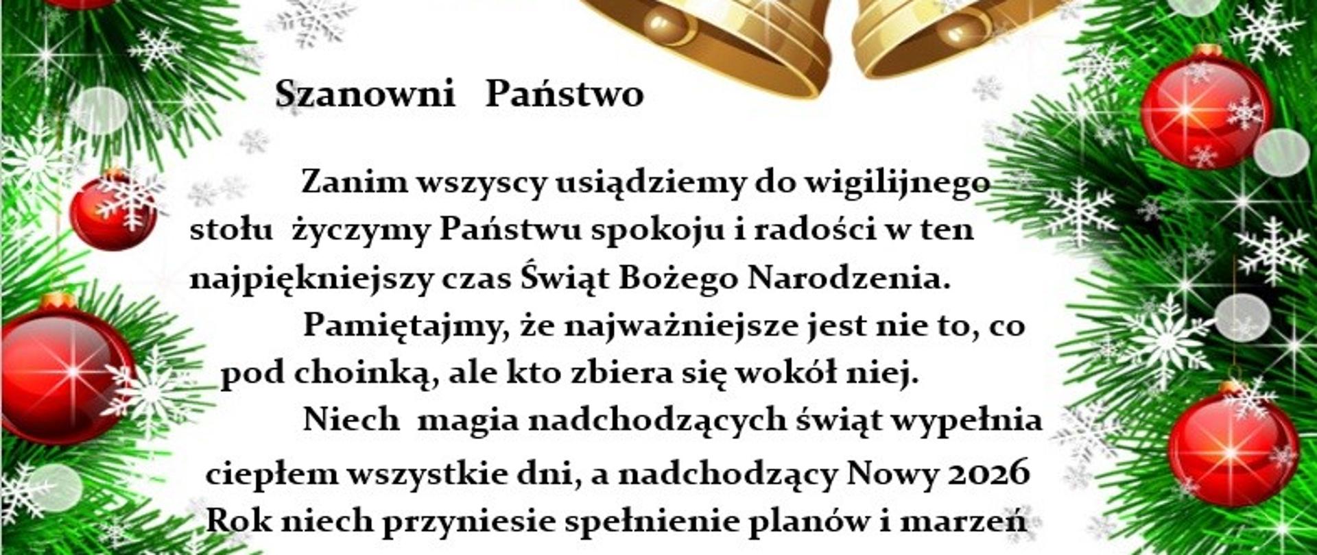 Boże Narodzenie 2025