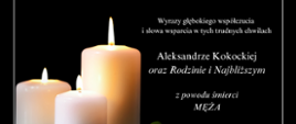kondolencje AK