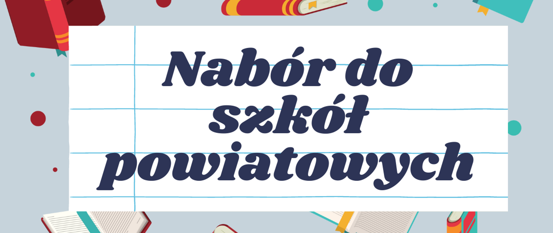Nabór do szkół powiatowych 2023