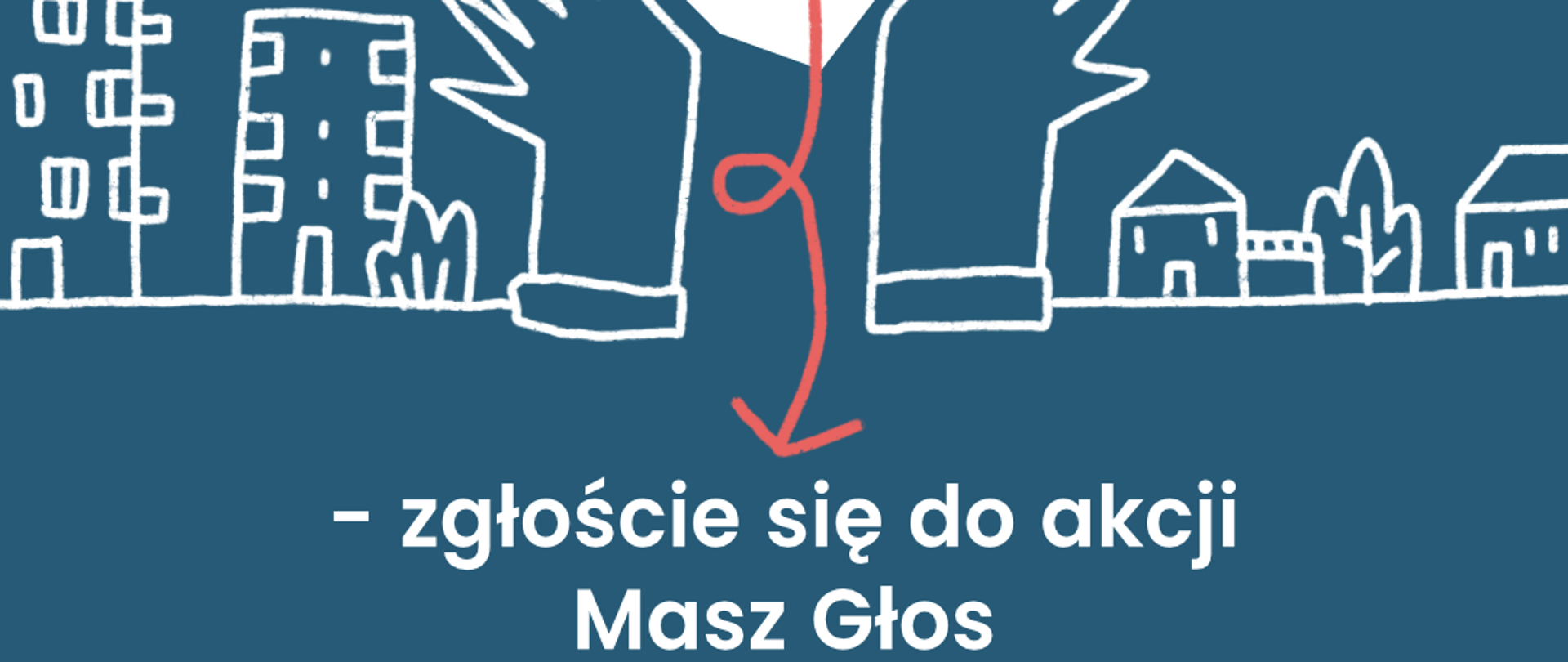 Grafika na niebiesko-białym tle