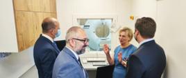 Odbiór nowego tomografu służącego przede wszystkim do diagnozowania pacjentów z COVID – 19