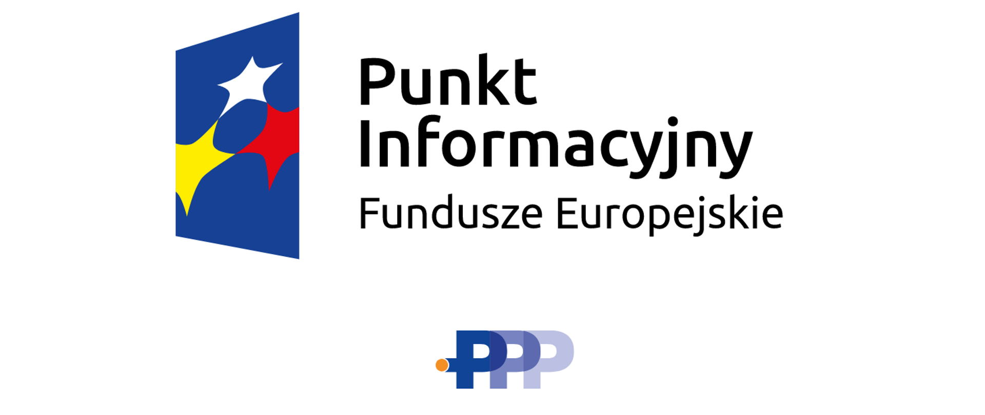 Logo Funduszy Europejskich z napisem Punkt Informacyjny