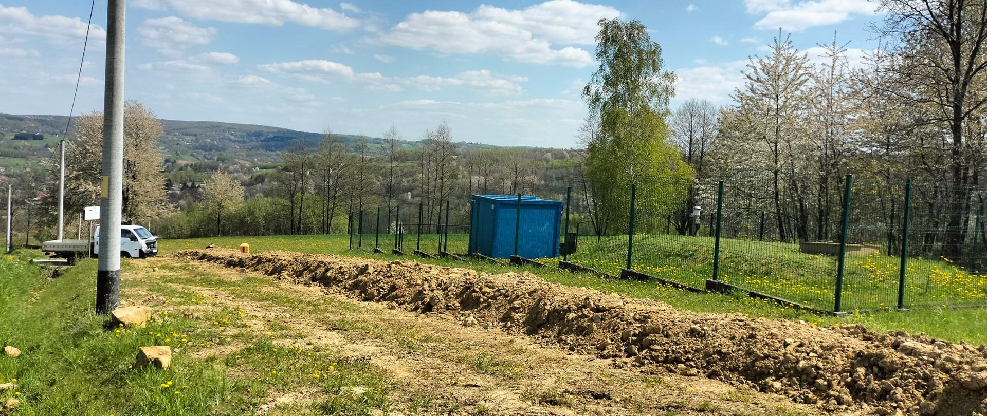 Budowa kanalizacji Lubenia - Maternówka