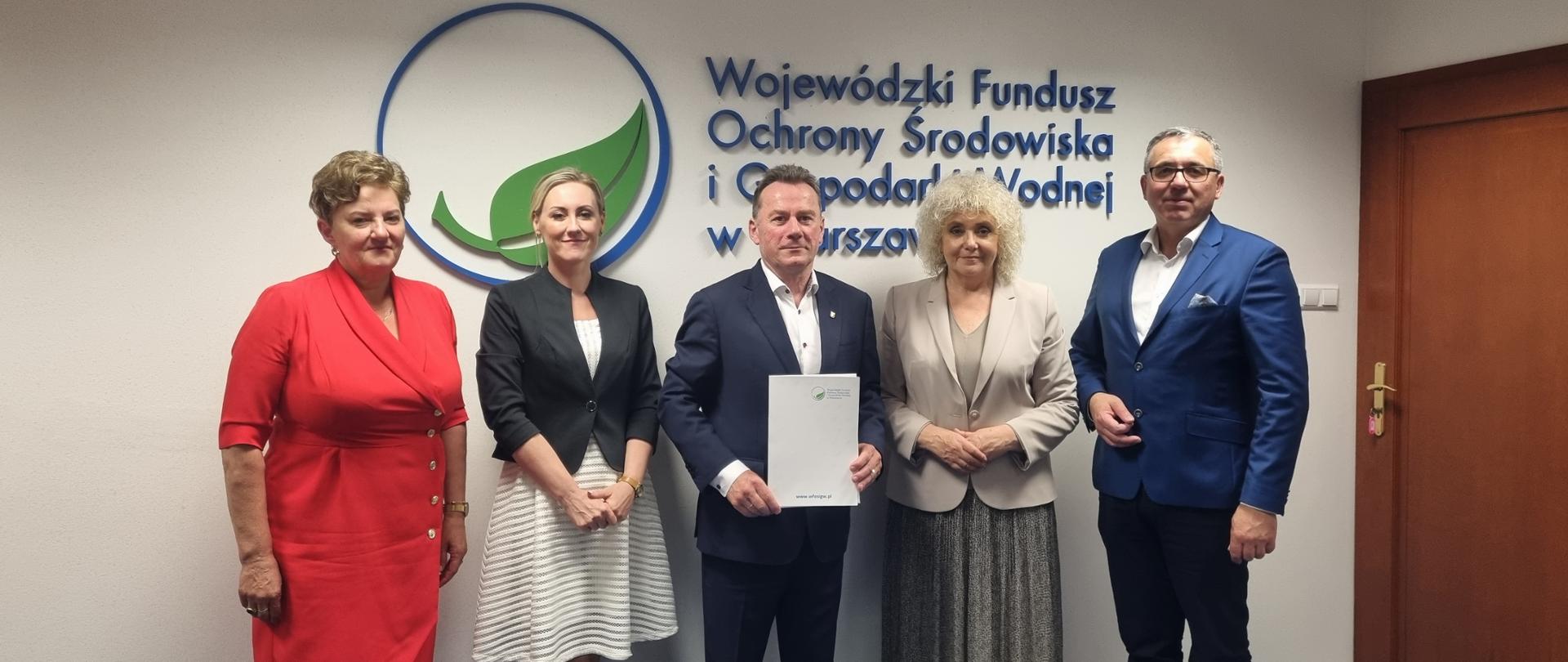 Umowa umorzenie pożyczki na kanalizację Józefów i Kobyla Wola