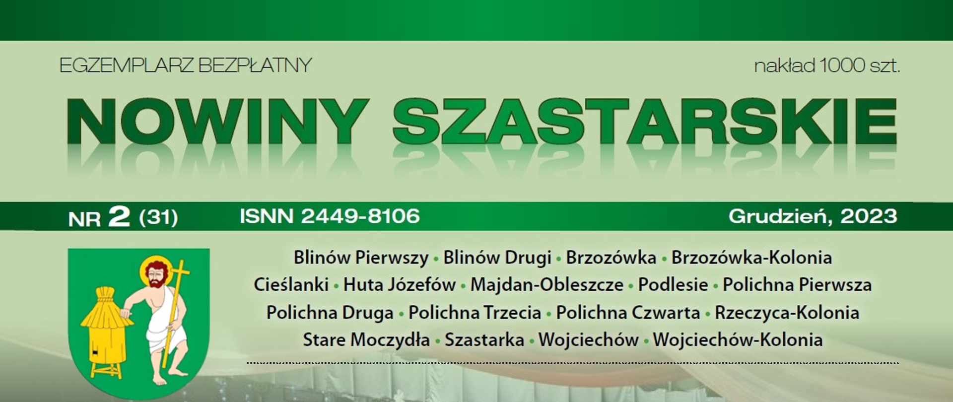 Nowiny Szastarskie 2023 nr 3