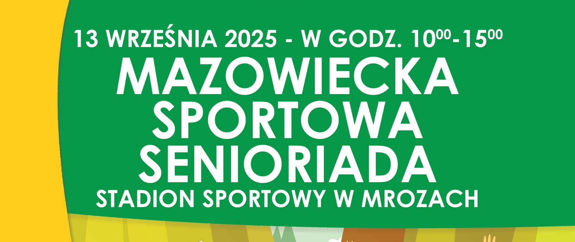 MAZOWIECKA SPORTOWA SENIORIADA 2025