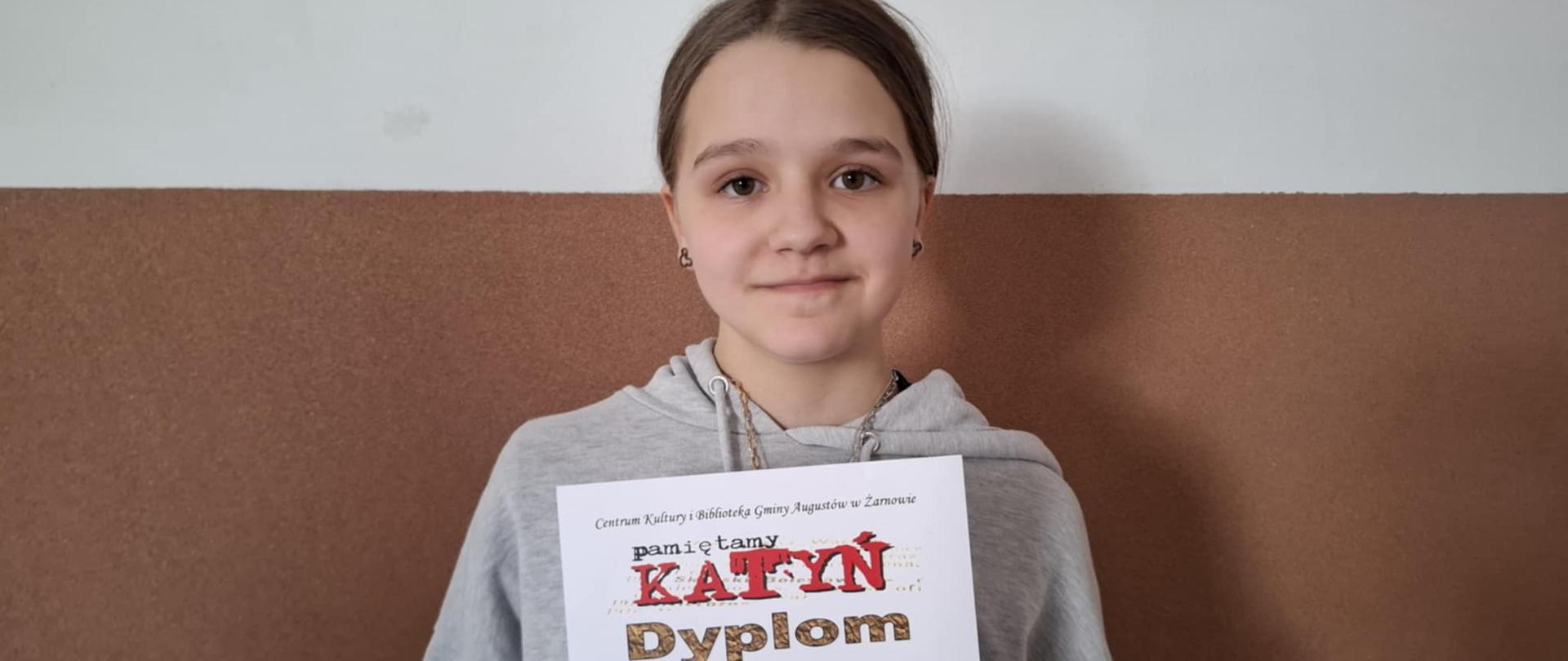Gminny Konkurs Plastyczny Upamietniający 85 Rocznicę Zbrodni Katyńskiej - I m Kinga Kruczyńska