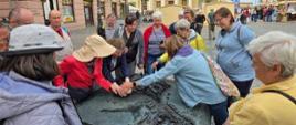 Przy makiecie miasta - testujemy dostępność przestrzeni publicznej