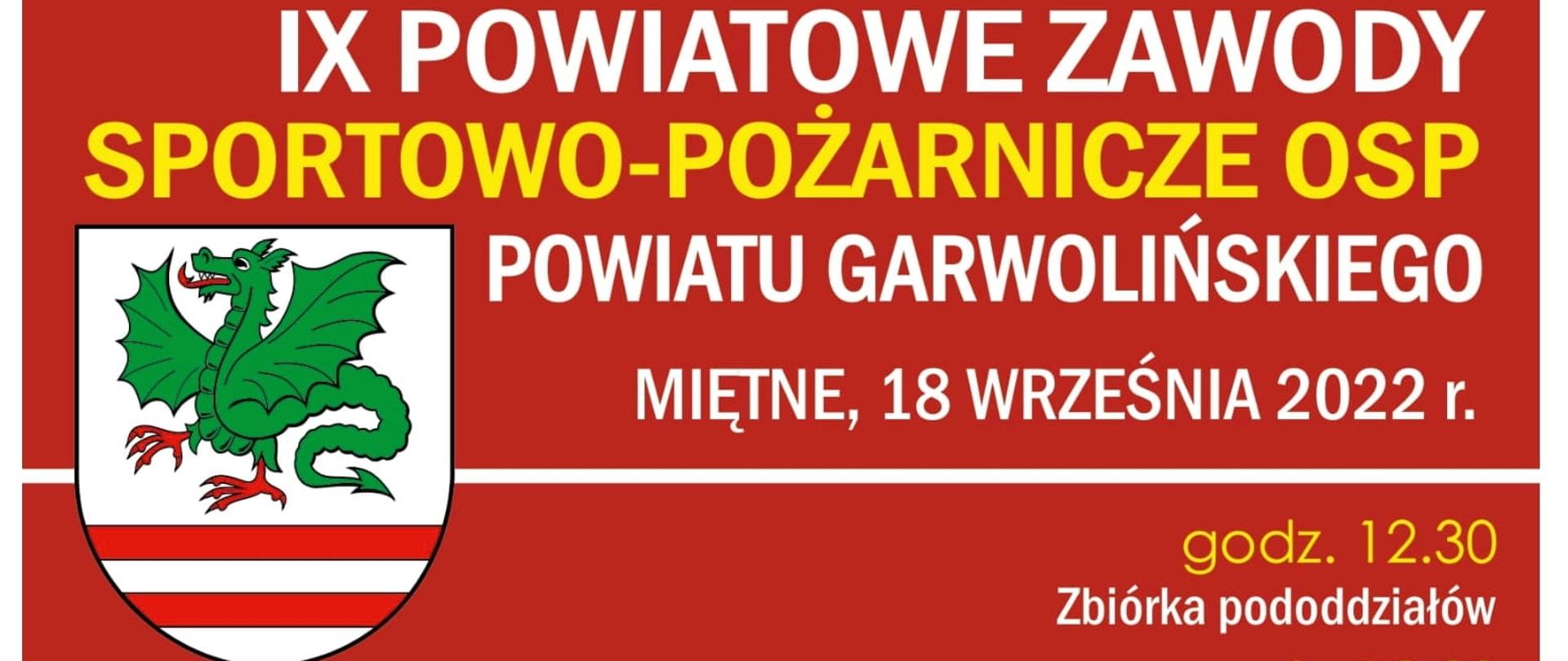 Zawody sportowo-pożarnicze OSP