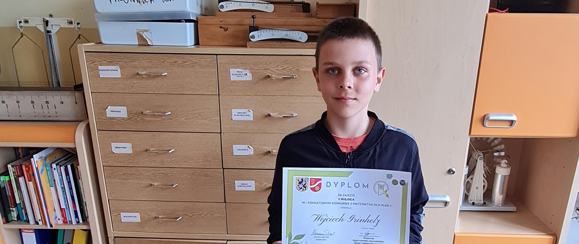 I Powiatowy Konkurs z Matematyki dla klas 4