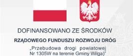 Przebudowa drogi powiatowej Nr 1305W na terenie Gminy Wilga