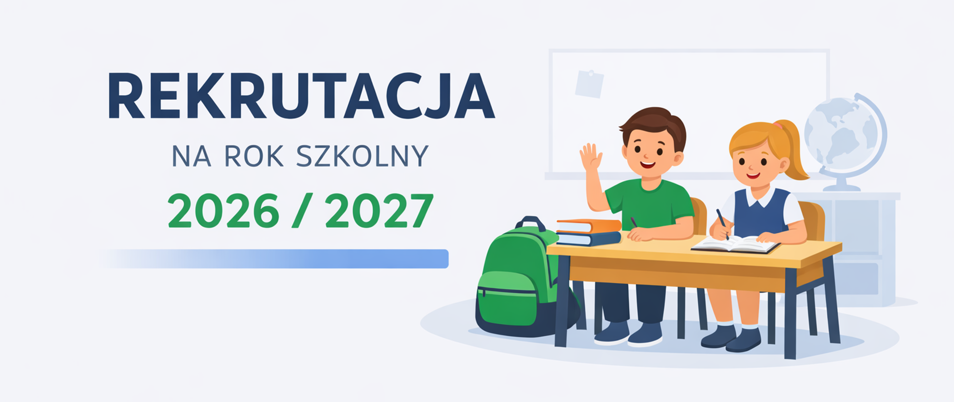 Rekrutacja 2026-2027 plakat
