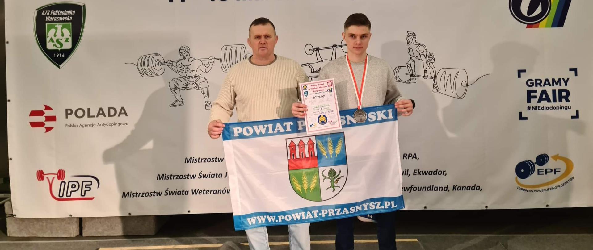 Jakub Bońkowski zdobył tytuł Mistrza Polski z wynikiem 467.5 kg