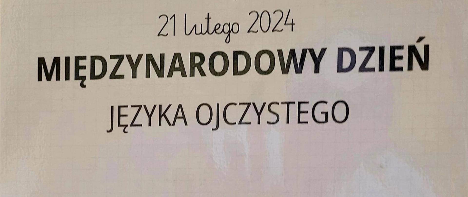Międzynarodowy Dzień Języka Ojczystego